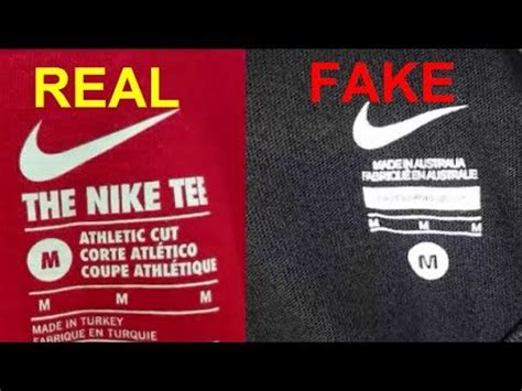 fake nike tshirt|check nike authenticity.